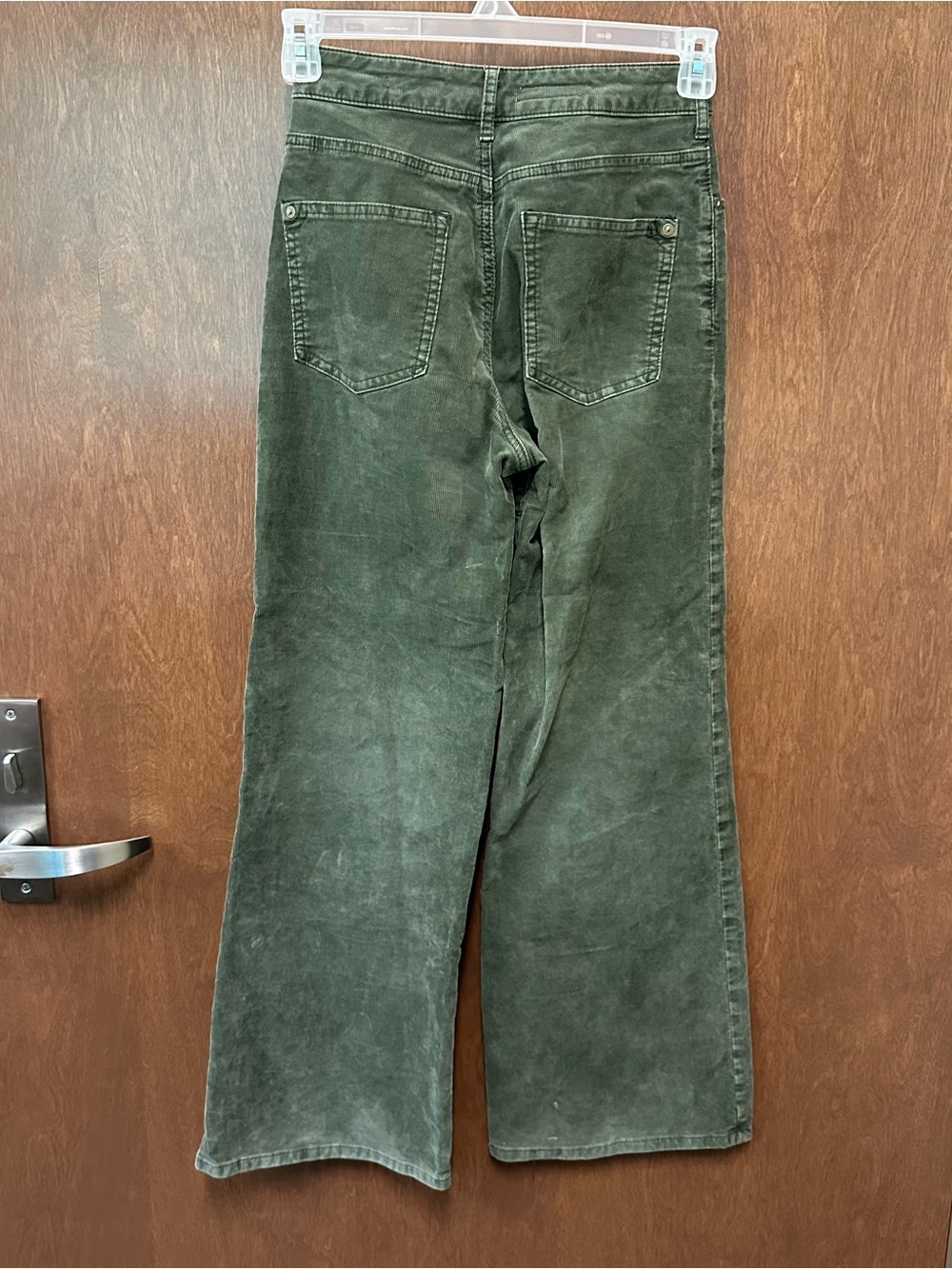 Anthropologie Pilcro High Waisted Corduroy pants size 25 wide leg boho 90s - Picture 5 of 8